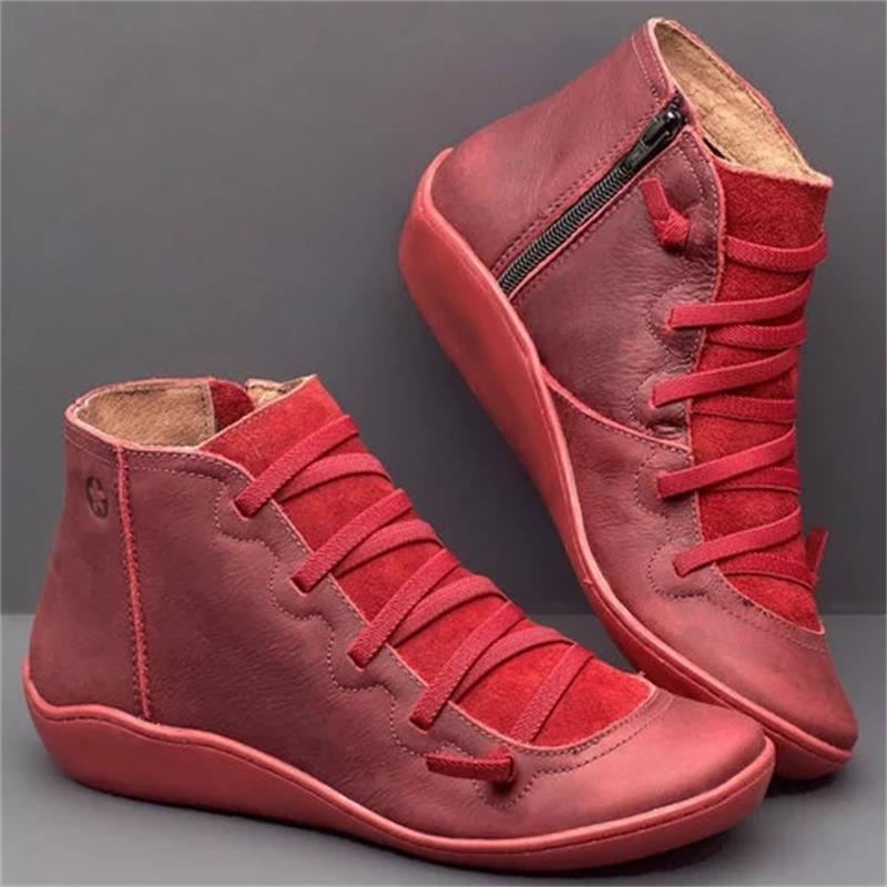 Rustic Chic Ankle Boots