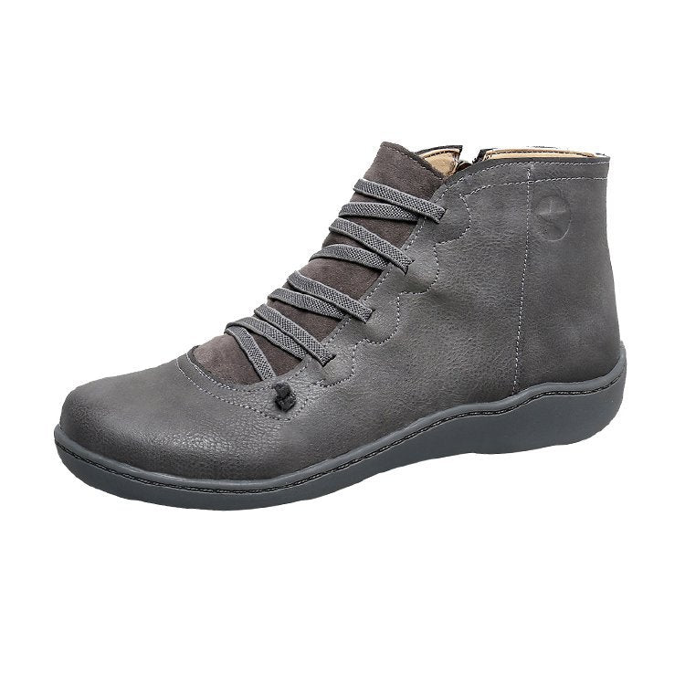 Rustic Chic Ankle Boots