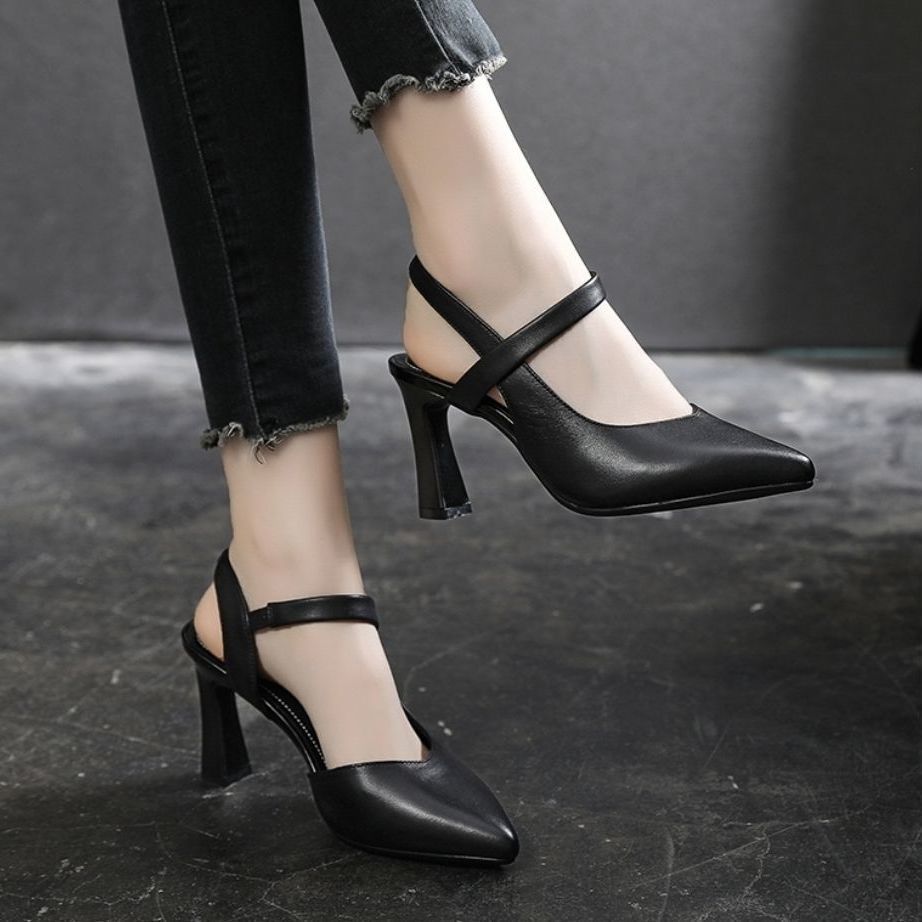 : Classic Elegance White Block Heels