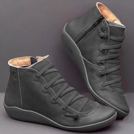 Rustic Chic Ankle Boots