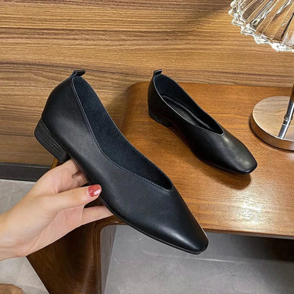 Beliza Leather Flats