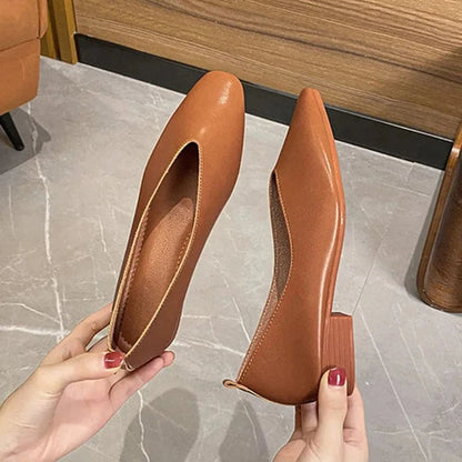 Beliza Leather Flats